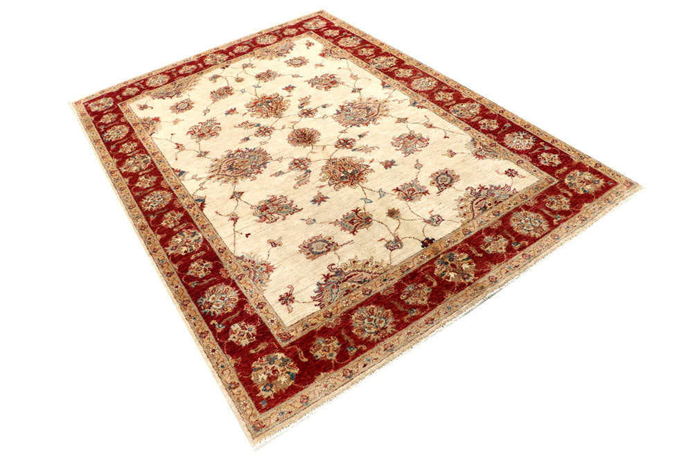 Cornsilk Ziegler 4' 11 x 6' 11 - No. 57514 - ALRUG Rug Store