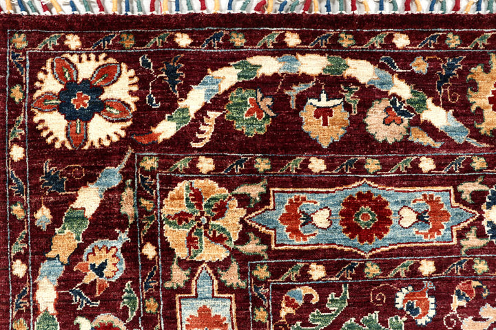 Maroon Oushak 5' 11 x 6' 7 - No. 57526 - ALRUG Rug Store