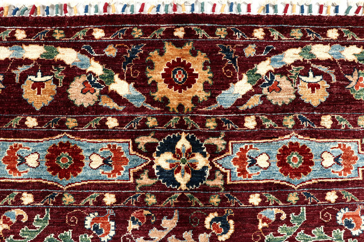 Maroon Oushak 5' 11 x 6' 7 - No. 57526 - ALRUG Rug Store