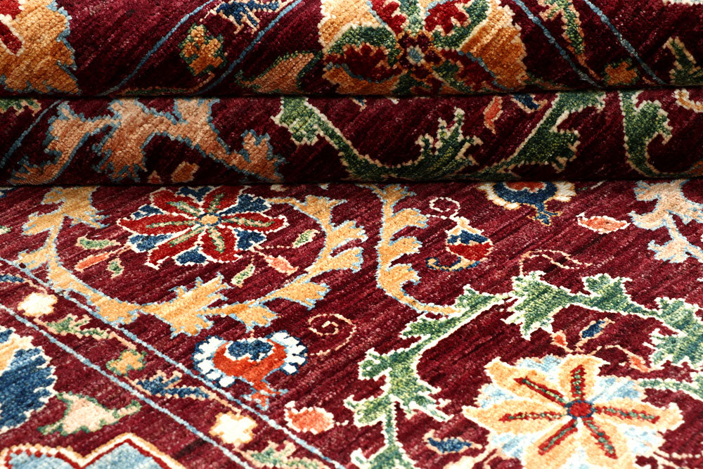 Maroon Oushak 5' 11 x 6' 7 - No. 57526 - ALRUG Rug Store