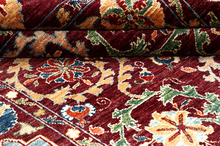 Maroon Oushak 5' 11 x 6' 7 - No. 57526 - ALRUG Rug Store