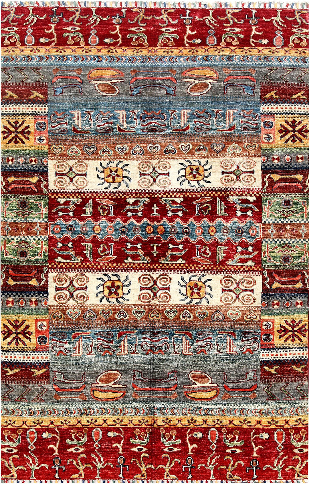 Kazak 4' x 6' 4 - No. 57530 - ALRUG Rug Store