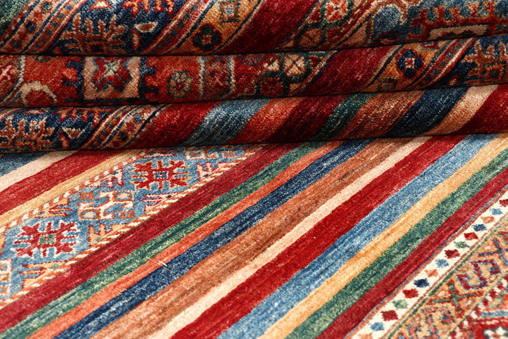 Multi Colored Kazak 7' 10 x 11' 1 - No. 57532 - ALRUG Rug Store