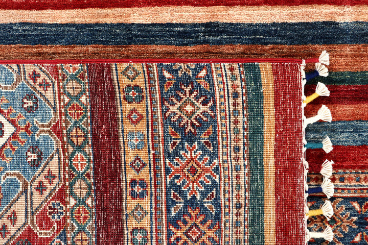 Multi Colored Kazak 7' 10 x 11' 1 - No. 57532 - ALRUG Rug Store