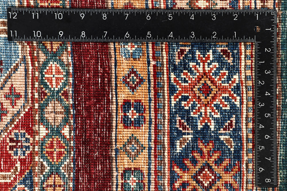 Multi Colored Kazak 7' 10 x 11' 1 - No. 57532 - ALRUG Rug Store