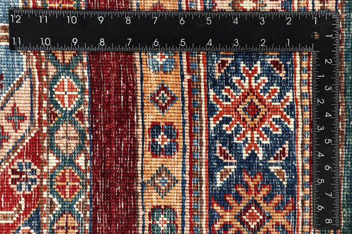 Multi Colored Kazak 7' 10 x 11' 1 - No. 57532 - ALRUG Rug Store