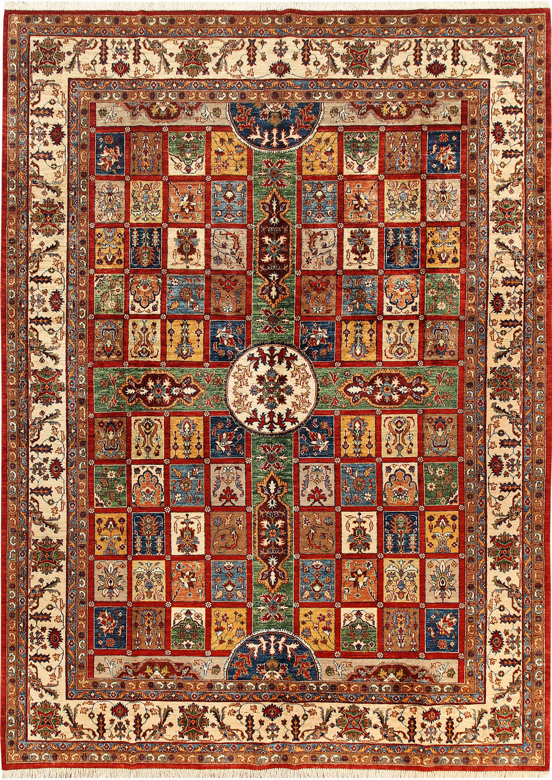 Multi Colored Bakhtiar 8' 1 x 11' 3 - No. 57534 - ALRUG Rug Store