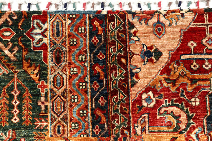 Multi Colored Kazak 8' 2 x 10' 10 - No. 57540 - ALRUG Rug Store