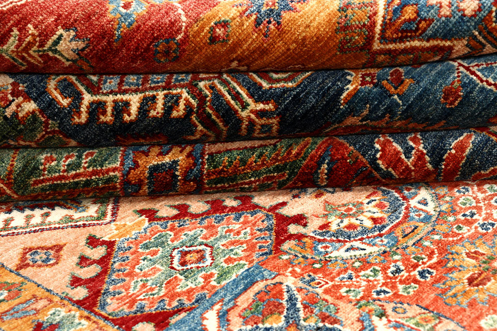 Multi Colored Kazak 8' 2 x 10' 10 - No. 57540 - ALRUG Rug Store