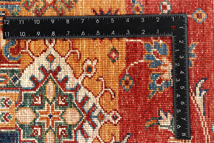 Multi Colored Kazak 8' 2 x 10' 10 - No. 57540 - ALRUG Rug Store