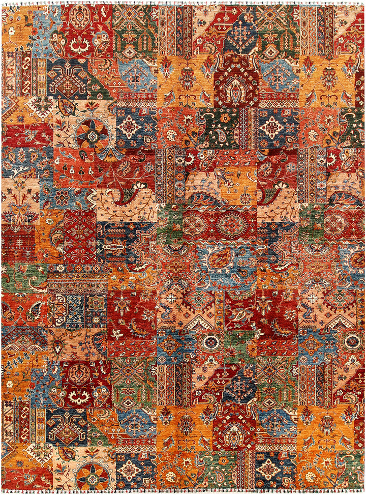 Multi Colored Kazak 8' 2 x 10' 10 - No. 57540 - ALRUG Rug Store