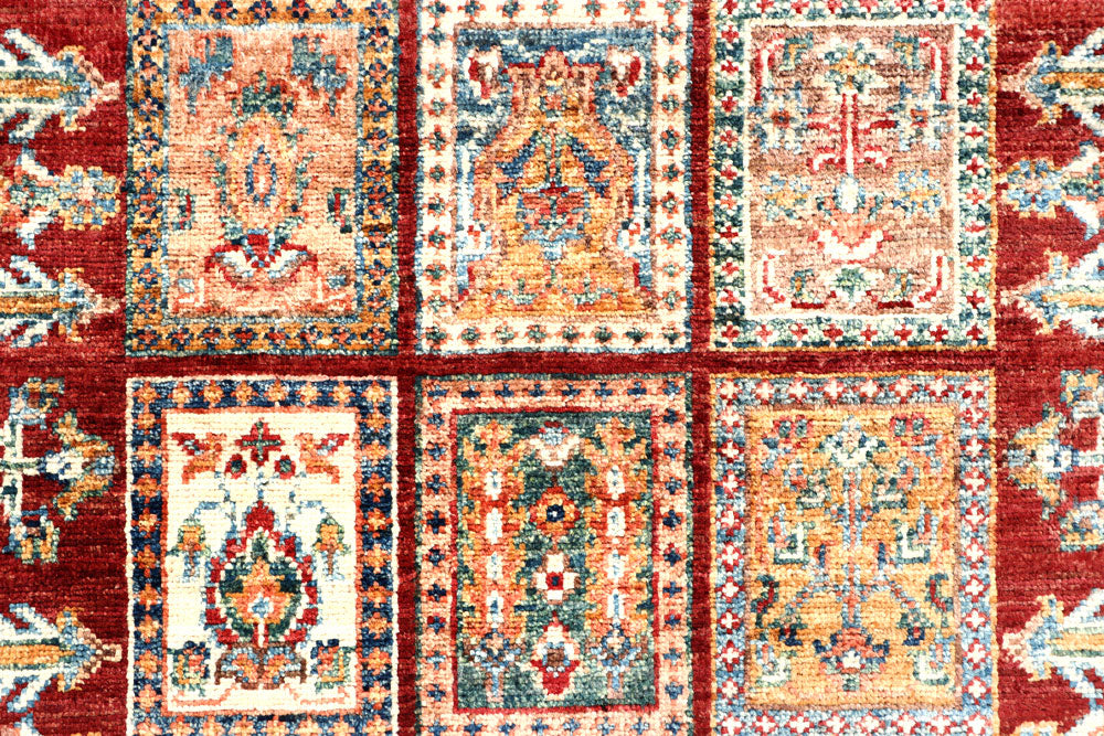 Maroon Bakhtiar 2' 7 x 9' 3 - No. 57543 - ALRUG Rug Store