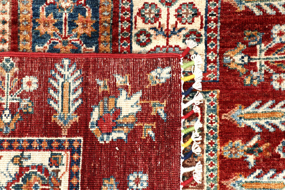 Maroon Bakhtiar 2' 7 x 9' 3 - No. 57543 - ALRUG Rug Store