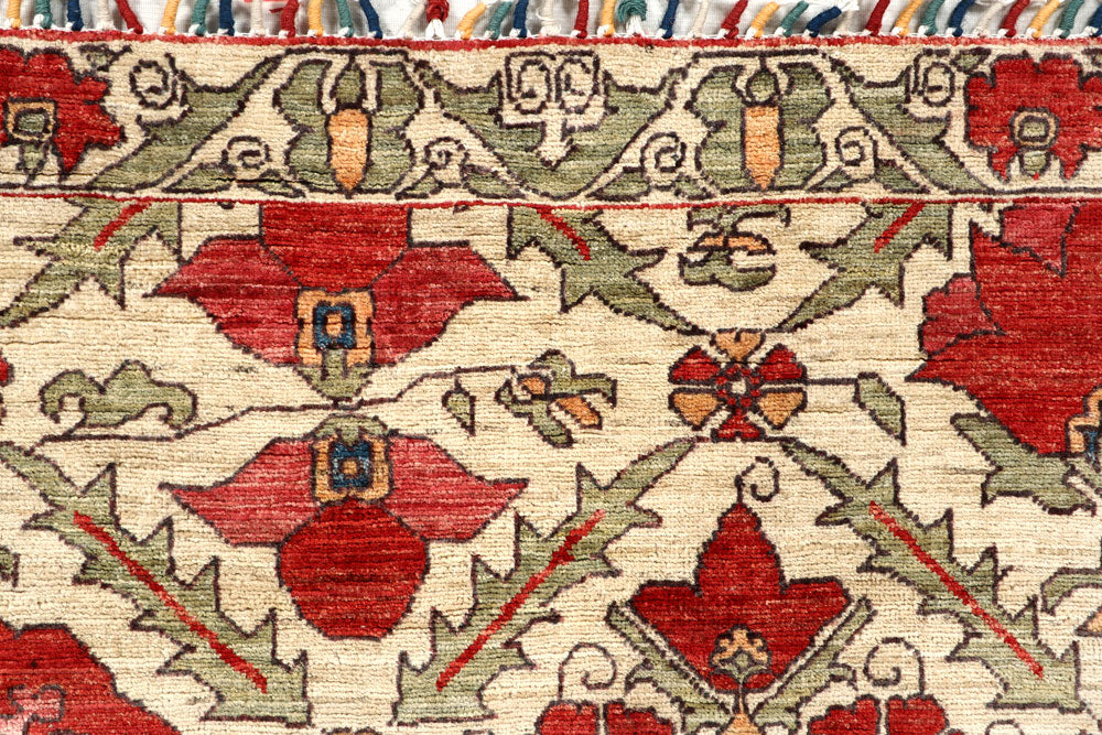 Cornsilk Ikat 3' 2 x 10' 4 - No. 57553 - ALRUG Rug Store