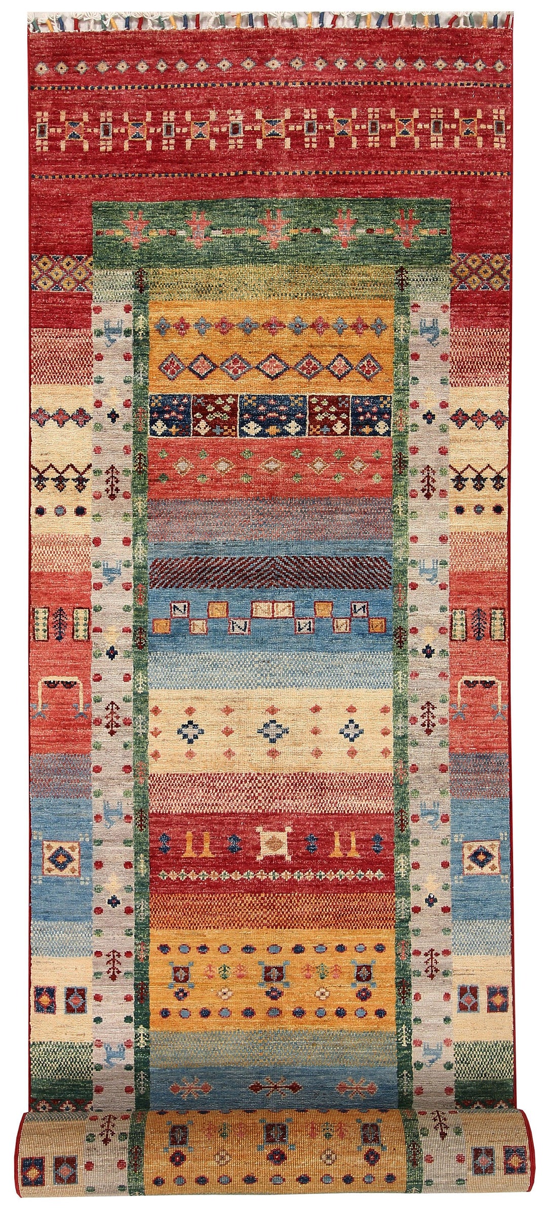 Kazak 2' 7 x 11' 10 - No. 57558 - ALRUG Rug Store