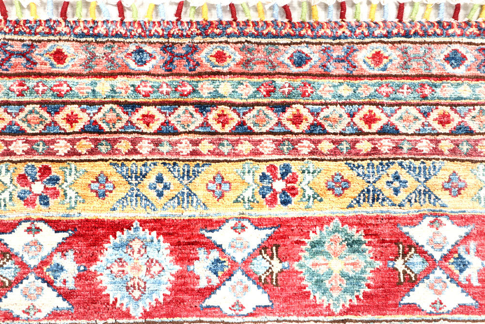 Multi Colored Kazak 2' 9 x 7' 11 - No. 57564 - ALRUG Rug Store