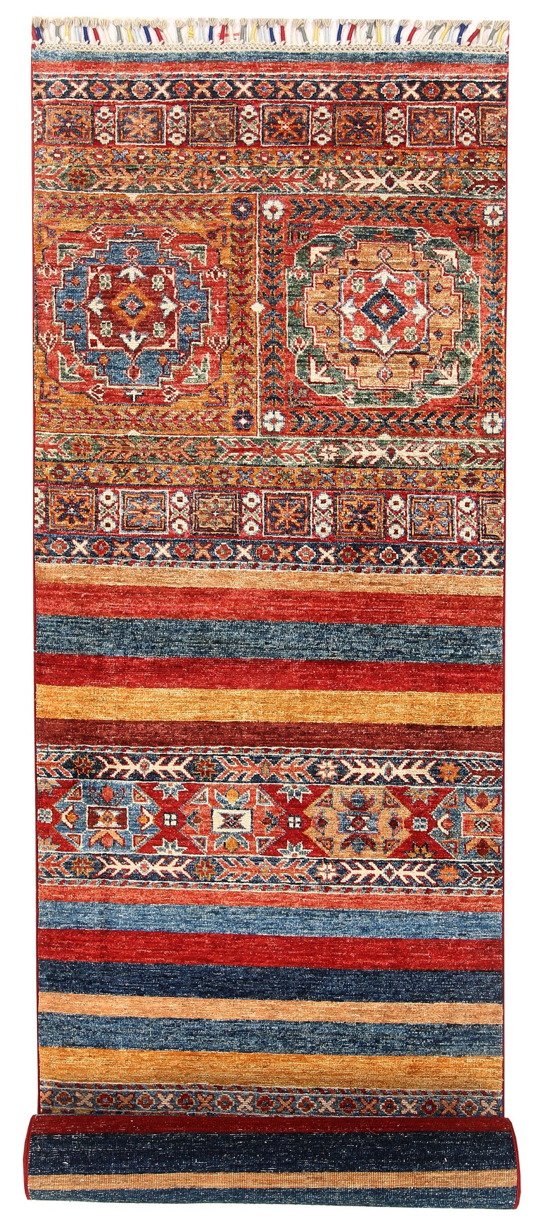 Kazak 2' 5 x 11' 9 - No. 57576 - ALRUG Rug Store