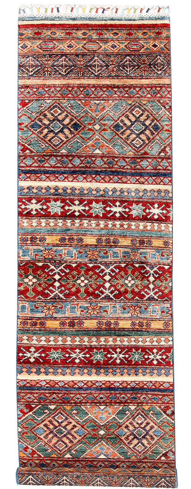 Multi Colored Kazak 1' 11 x 6' 11 - No. 57598 - ALRUG Rug Store