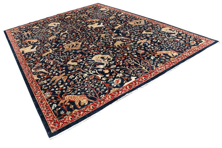 Hunting 8' 11 x 11' 11 - No. 57629 - ALRUG Rug Store