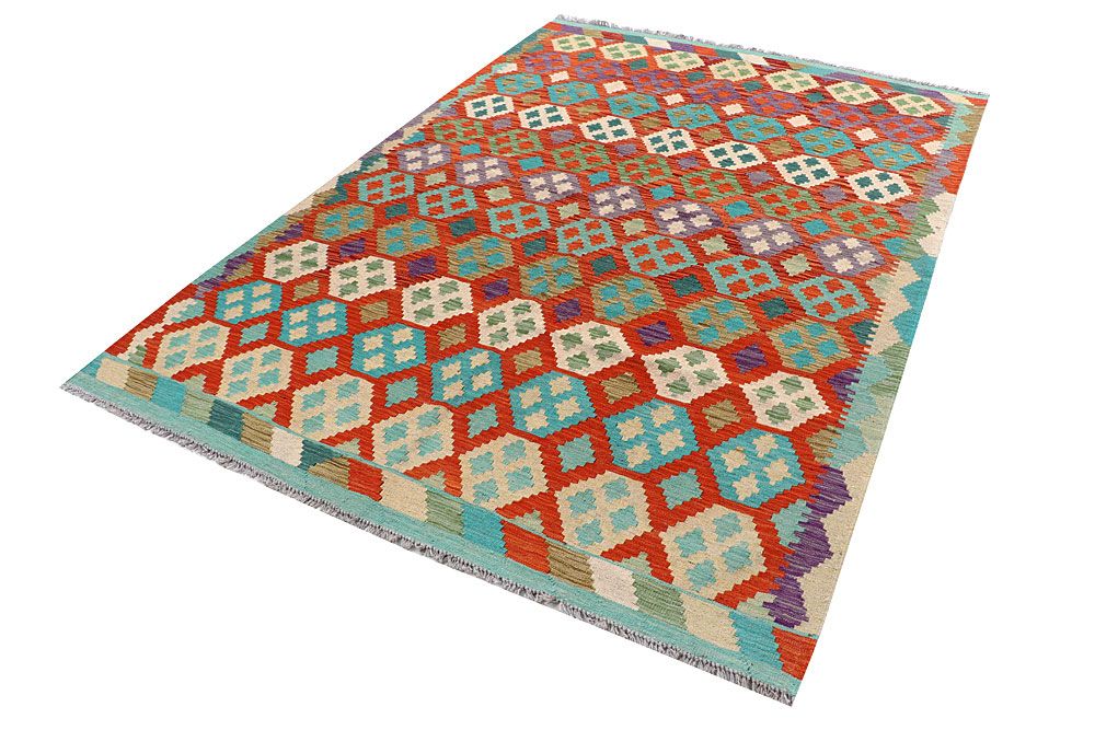 Kilim 5' 8 x 8' 2 - No. 57725 - ALRUG Rug Store