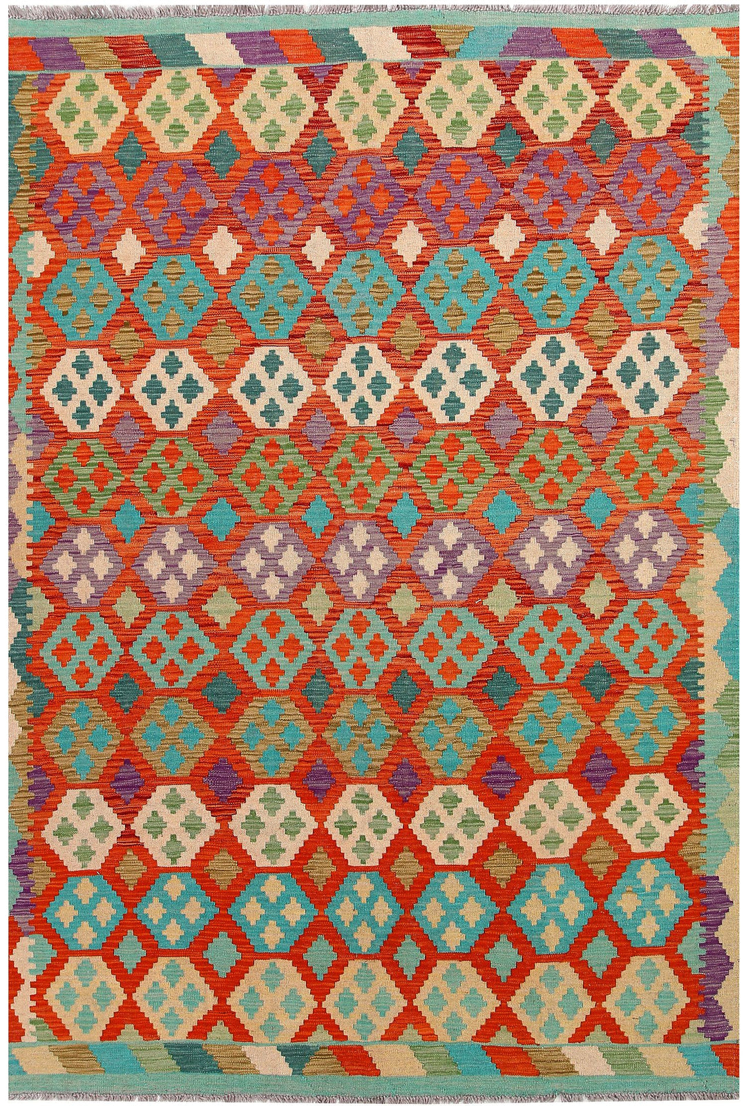 Kilim 5' 8 x 8' 2 - No. 57725 - ALRUG Rug Store
