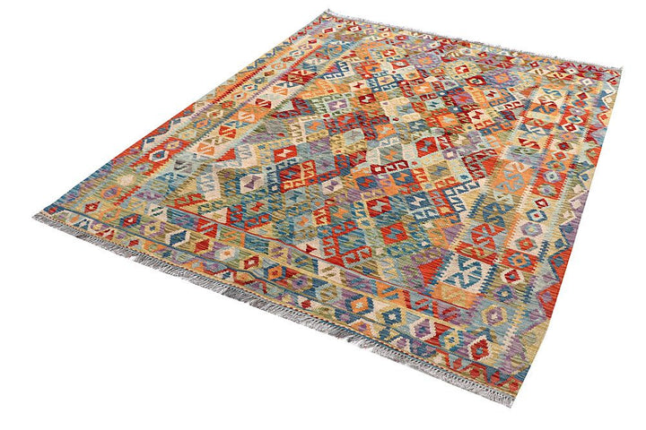 Kilim 5' 6 x 6' 11 - No. 57728 - ALRUG Rug Store