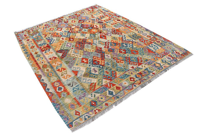 Kilim 5' 6 x 6' 11 - No. 57728 - ALRUG Rug Store
