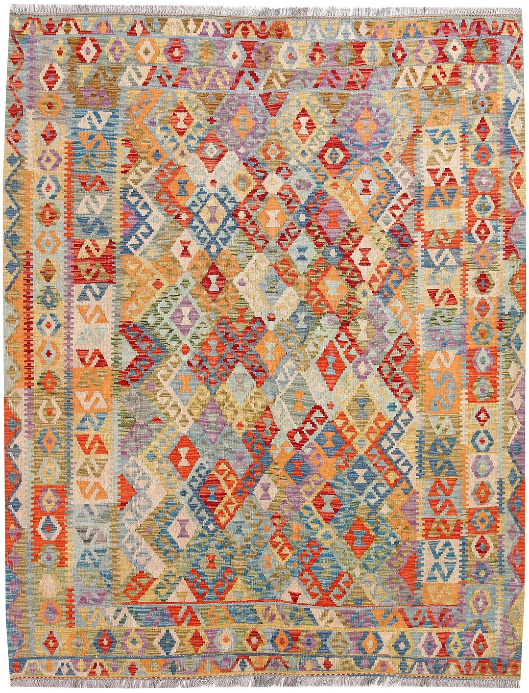 Kilim 5' 6 x 6' 11 - No. 57728 - ALRUG Rug Store