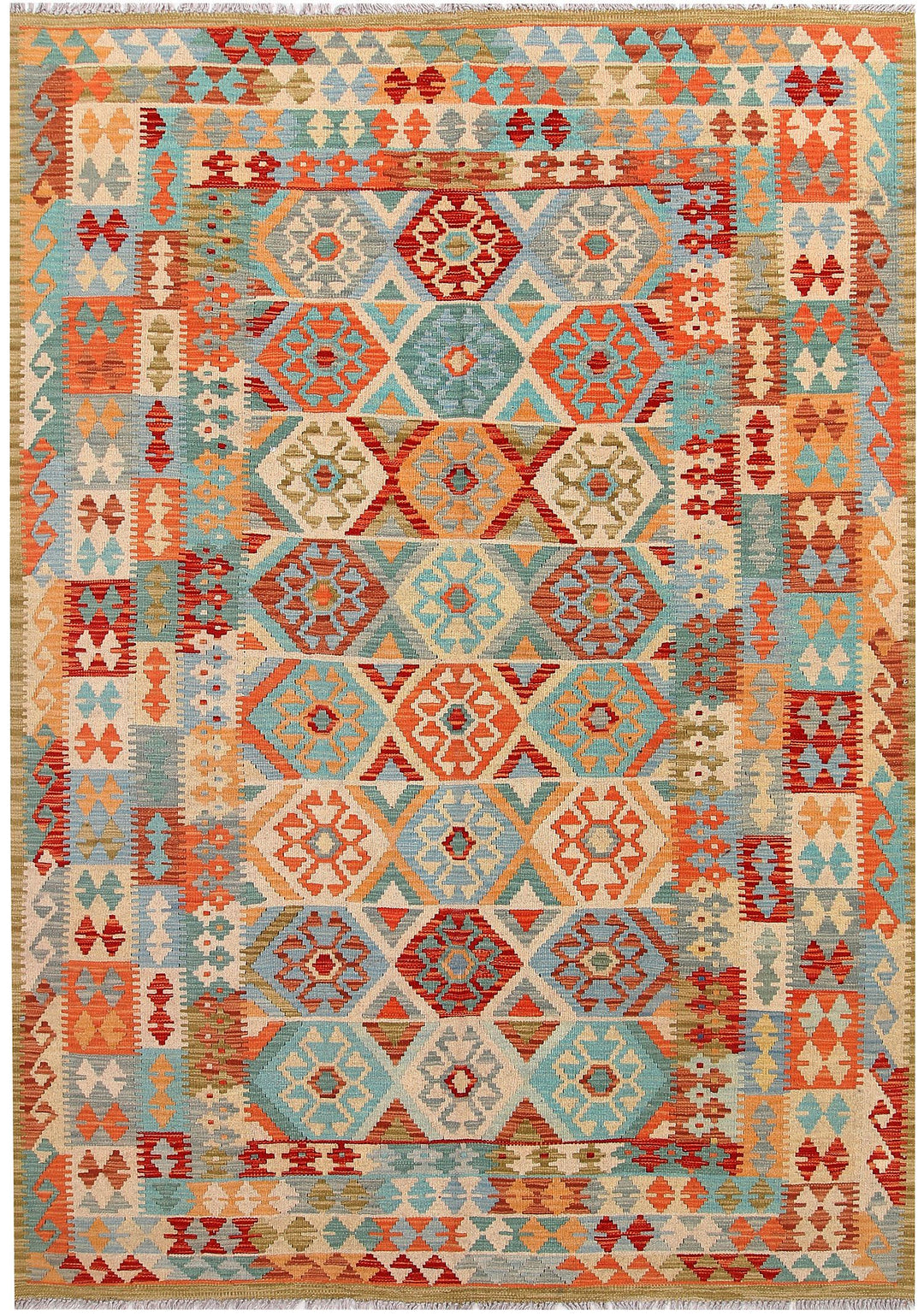Kilim 5' 9 x 8' 3 - No. 57731 - ALRUG Rug Store