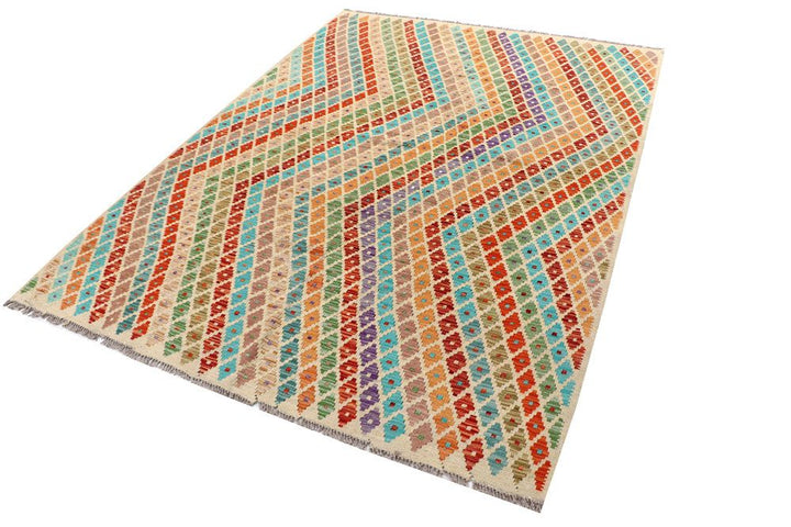 Kilim 5' 11 x 8' 1 - No. 57736 - ALRUG Rug Store