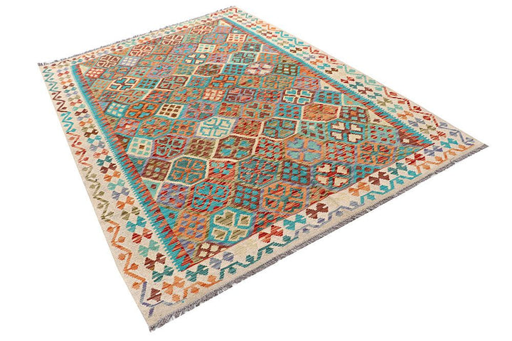 Kilim 5' 10 x 8' 5 - No. 57737 - ALRUG Rug Store