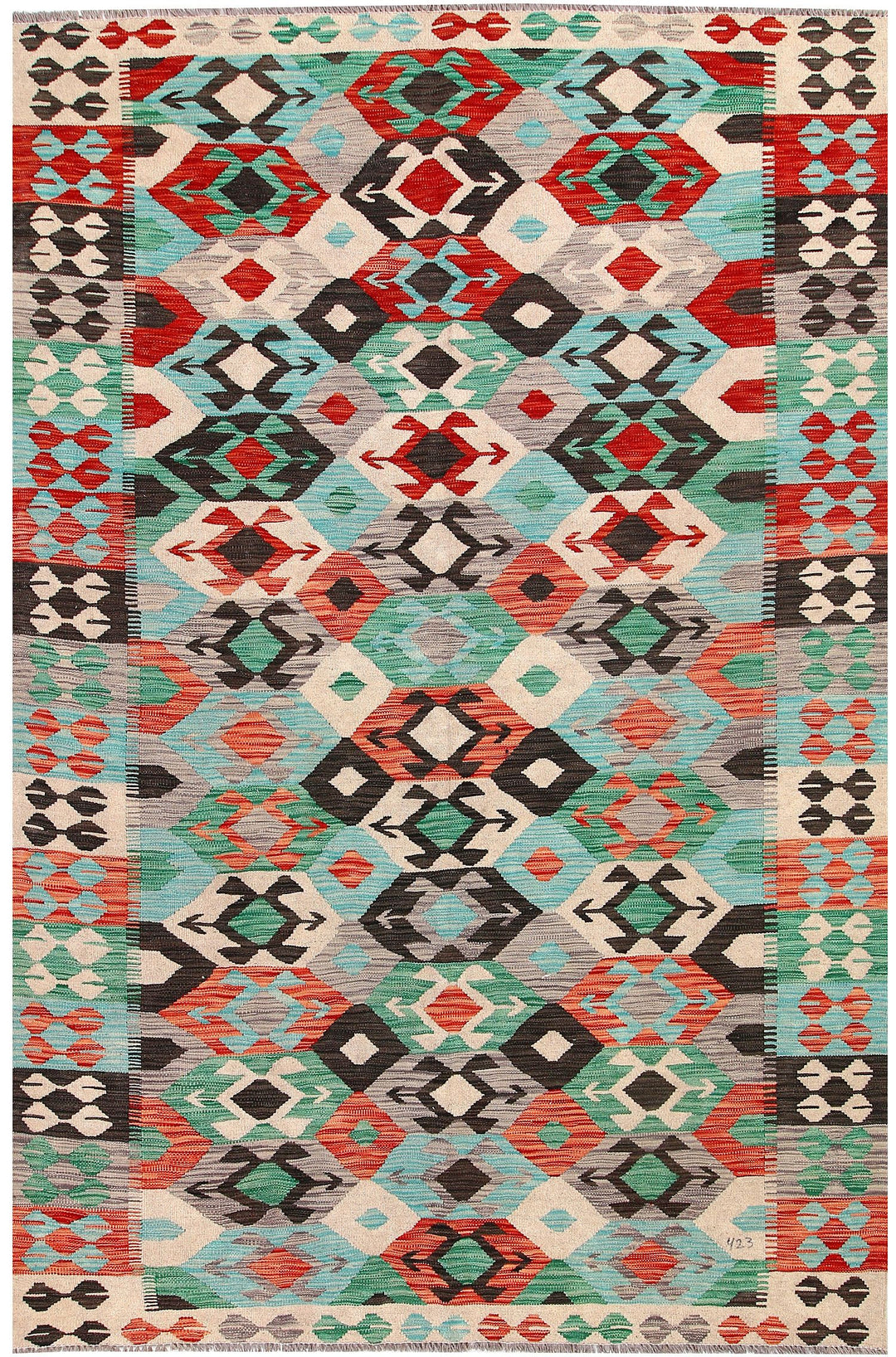 Kilim 5' 5 x 8' 1 - No. 57738 - ALRUG Rug Store