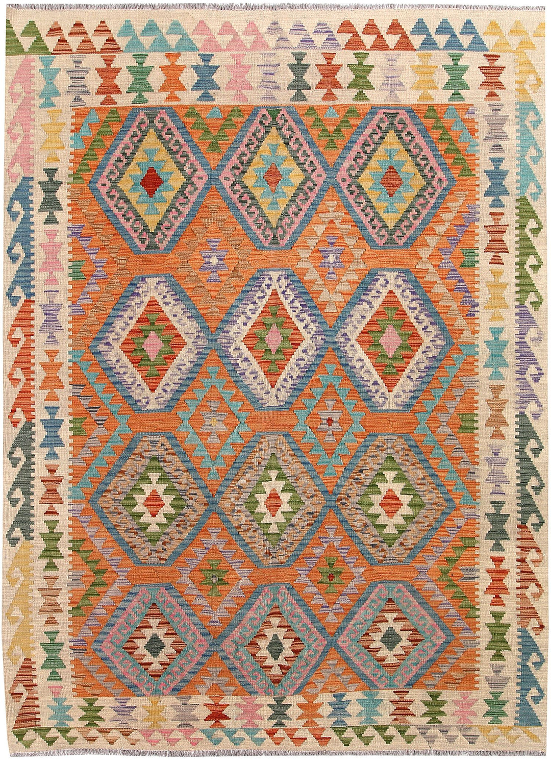 Kilim 5' 8 x 7' 10 - No. 57741 - ALRUG Rug Store