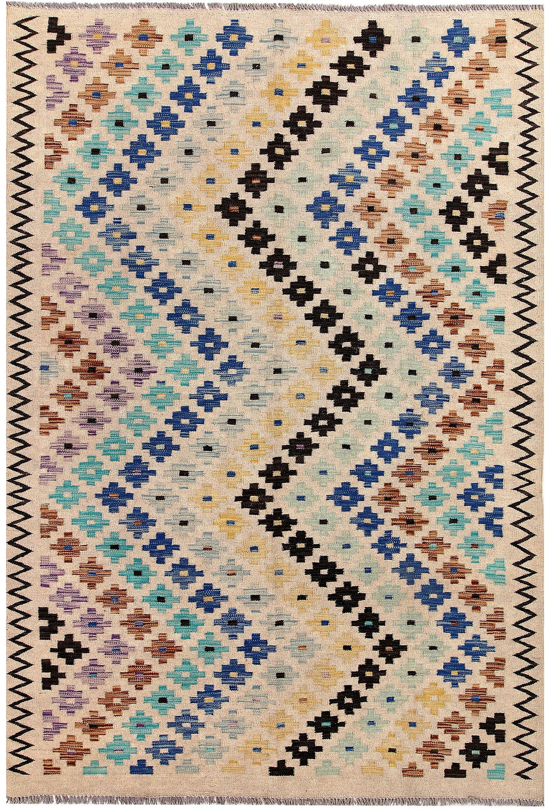 Kilim 5' 6 x 8' - No. 57744 - ALRUG Rug Store