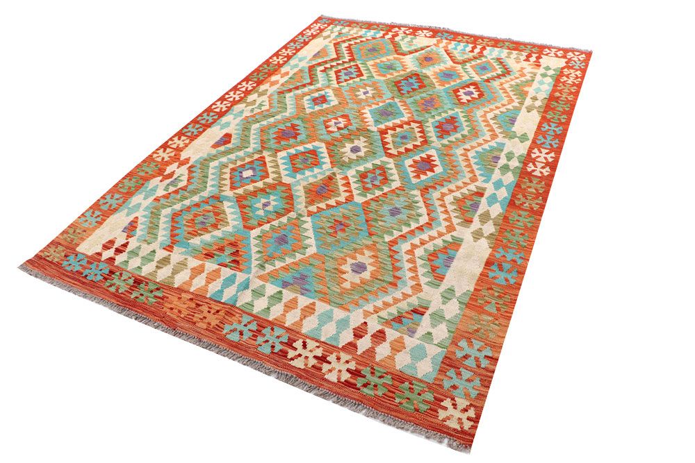 Kilim 5' 7 x 8' 2 - No. 57746 - ALRUG Rug Store