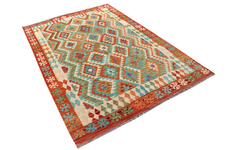 Kilim 5' 7 x 8' 2 - No. 57746 - ALRUG Rug Store