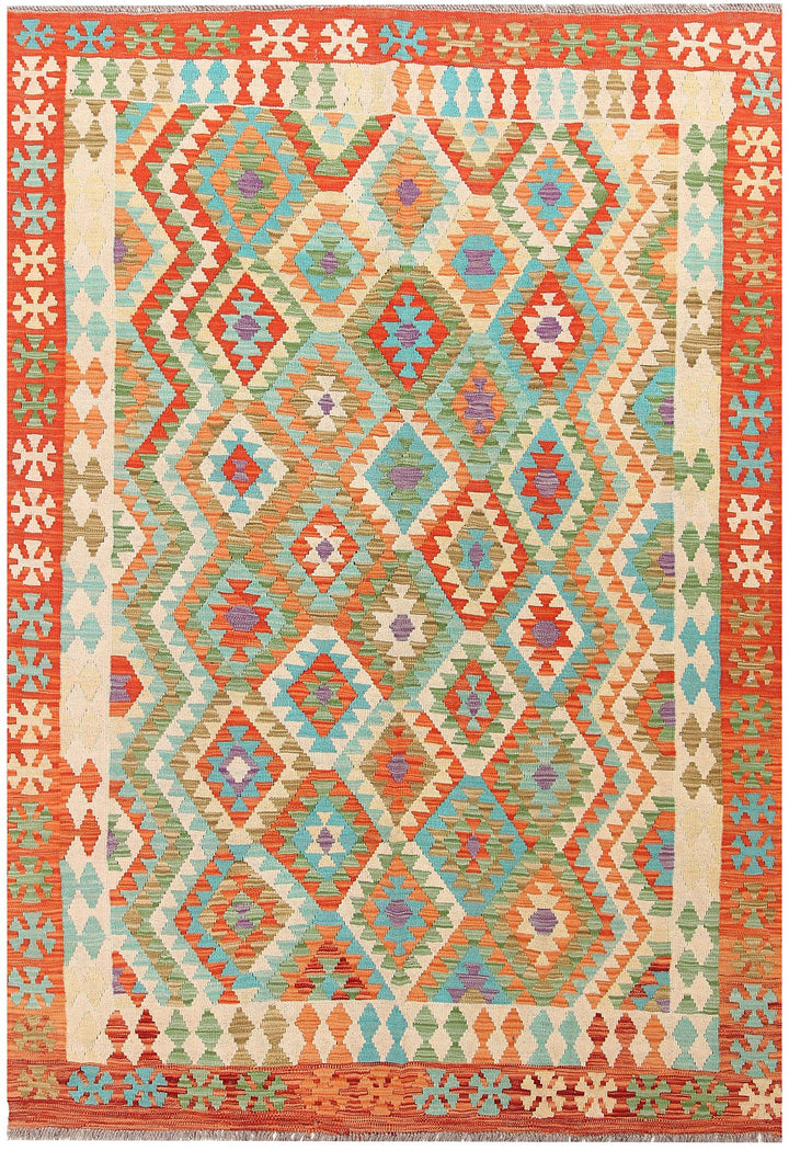 Kilim 5' 7 x 8' 2 - No. 57746 - ALRUG Rug Store