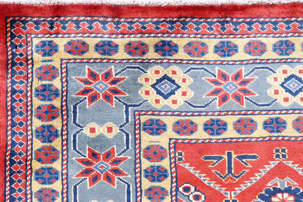 Orange Red Shirvan 5' 4 x 6' 10 - No. 57791 - ALRUG Rug Store