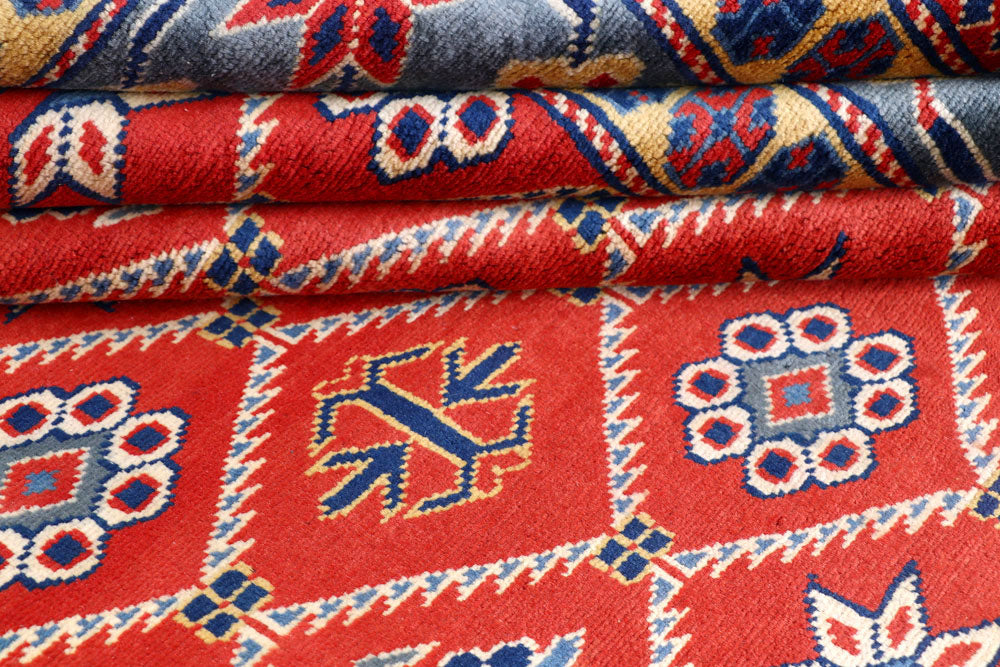 Orange Red Shirvan 5' 4 x 6' 10 - No. 57791 - ALRUG Rug Store