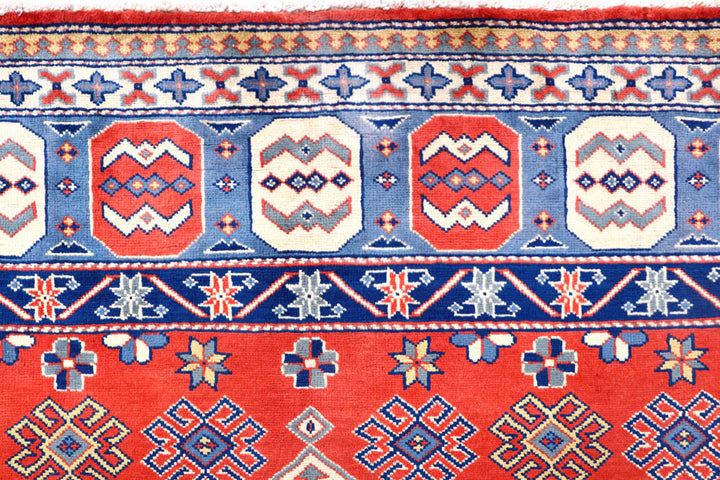 Orange Red Shirvan 5' x 7' 3 - No. 57792 - ALRUG Rug Store