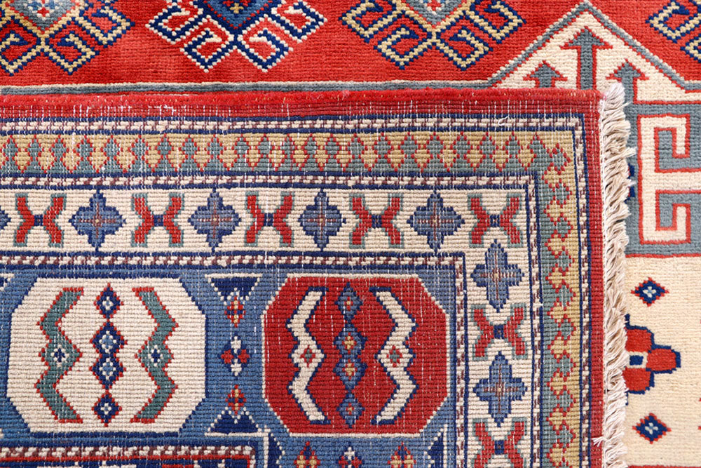 Orange Red Shirvan 5' x 7' 3 - No. 57792 - ALRUG Rug Store