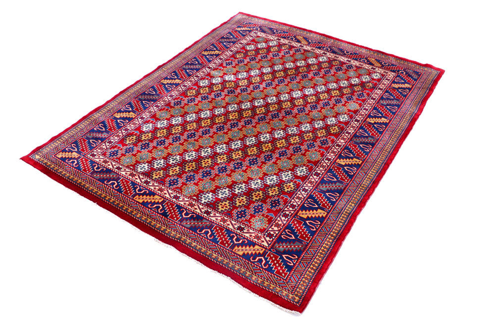Firebrick Shirvan 4' 7 x 6' - No. 57793 - ALRUG Rug Store