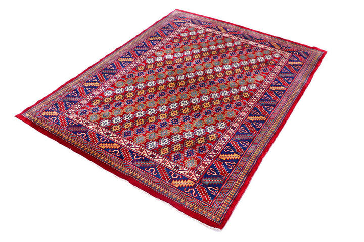 Firebrick Shirvan 4' 7 x 6' - No. 57793 - ALRUG Rug Store