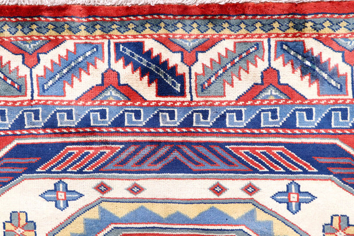 Orange Red Shirvan 4' 6 x 6' 4 - No. 57794 - ALRUG Rug Store