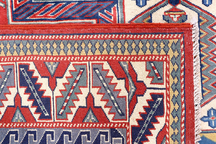 Orange Red Shirvan 4' 6 x 6' 4 - No. 57794 - ALRUG Rug Store