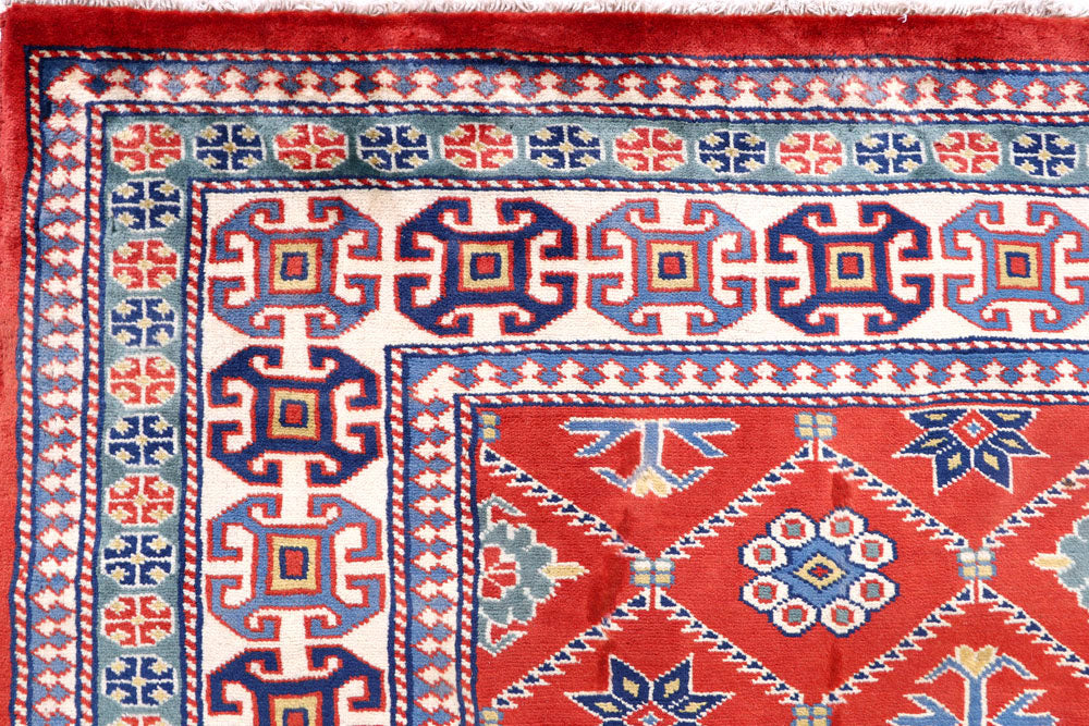 Orange Red Shirvan 5' 2 x 6' 11 - No. 57796 - ALRUG Rug Store