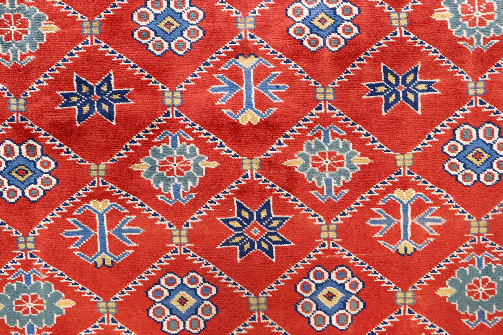 Orange Red Shirvan 5' 2 x 6' 11 - No. 57796 - ALRUG Rug Store