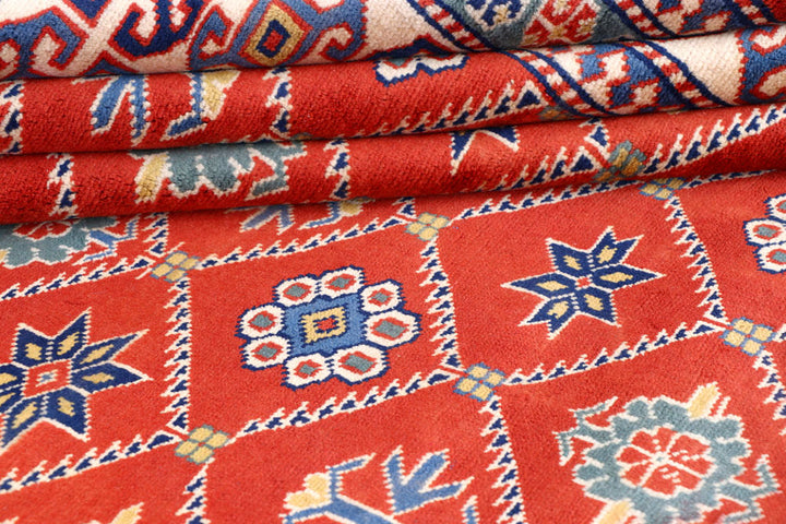 Orange Red Shirvan 5' 2 x 6' 11 - No. 57796 - ALRUG Rug Store