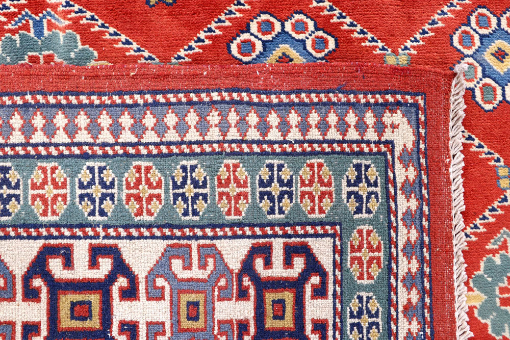 Orange Red Shirvan 5' 2 x 6' 11 - No. 57796 - ALRUG Rug Store