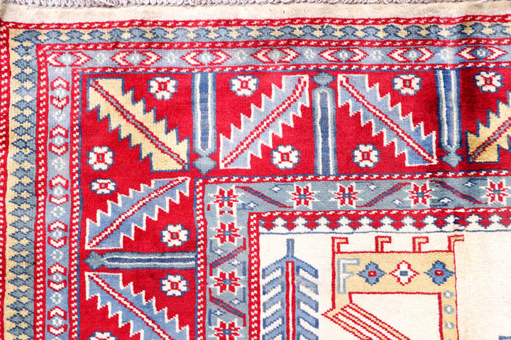 Blanched Almond Shirvan 5' 2 x 7' 4 - No. 57797 - ALRUG Rug Store